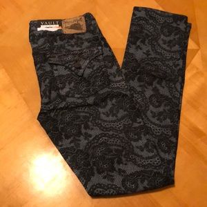 Emerson Edwards Lace Skinny Jeans